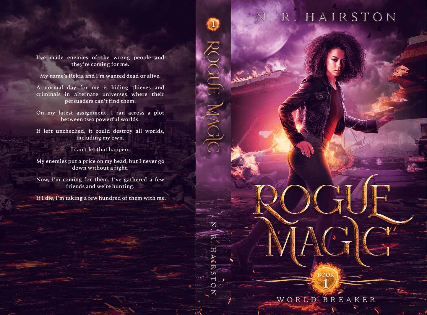 Rogue Magic (World Breaker Book 1) Paperback Signed Copy