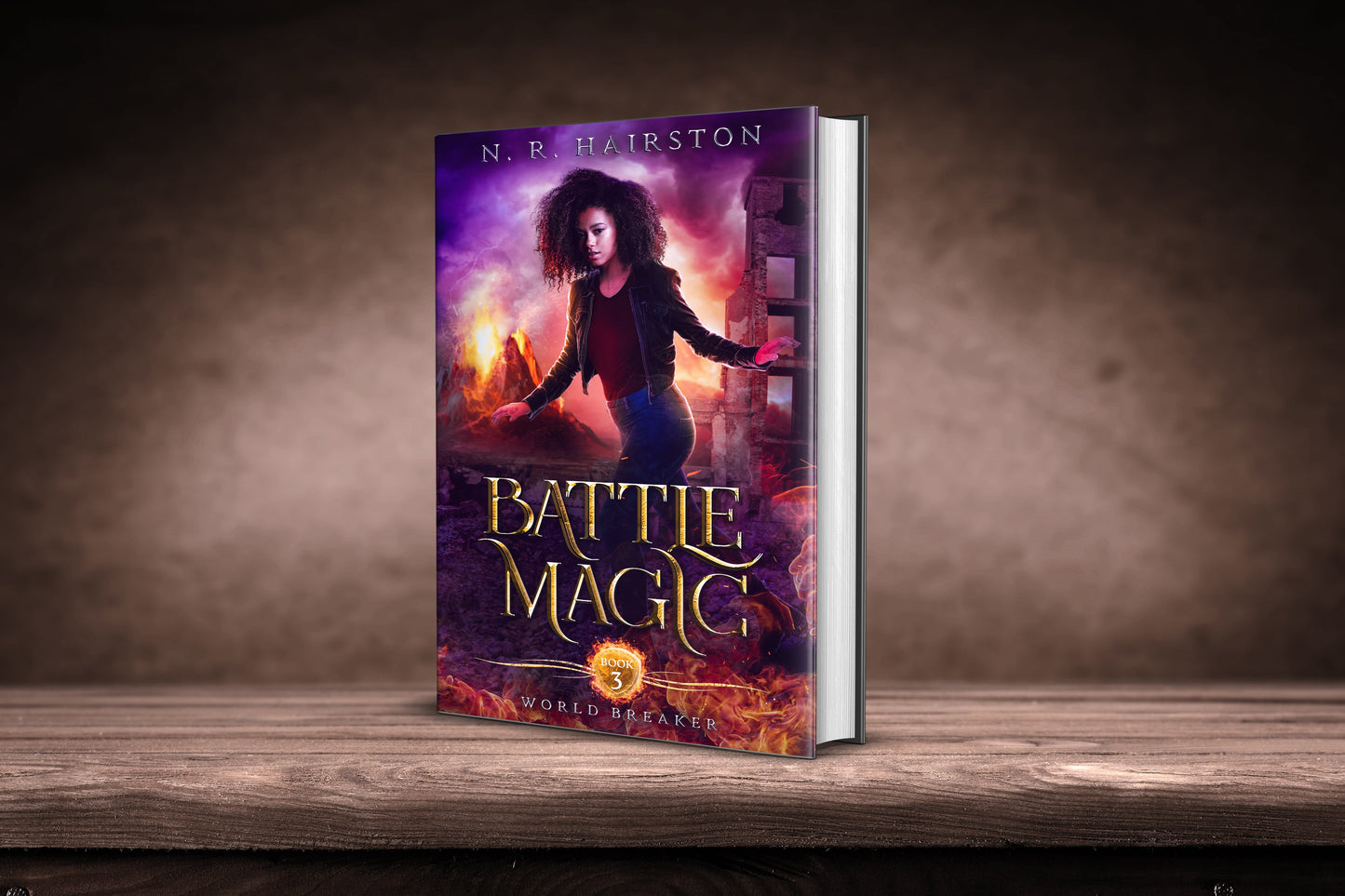 Battle Magic (World Breaker Book 3)  Paperback Signed Copy