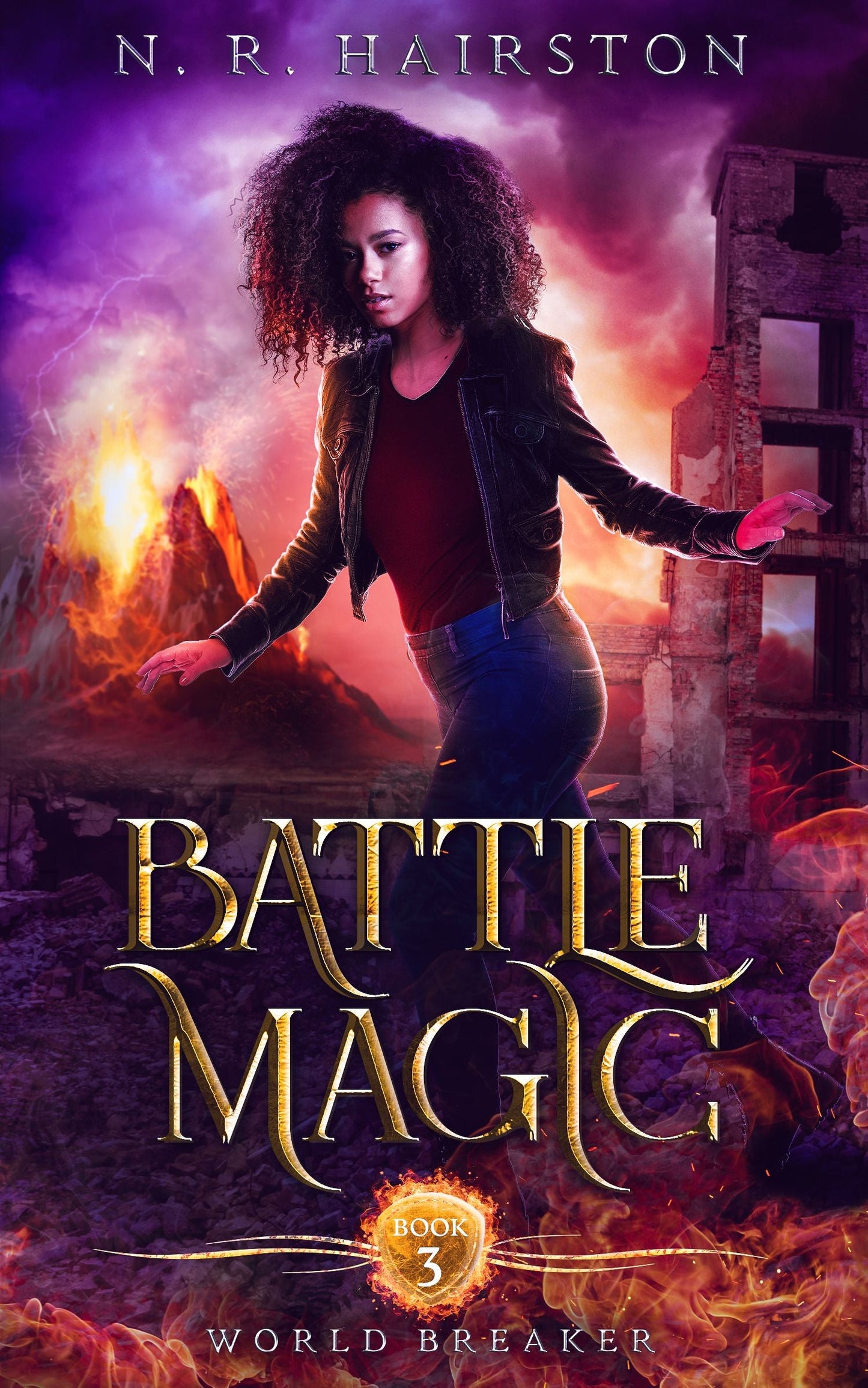 Battle Magic (World Breaker Book 3)  Paperback Signed Copy