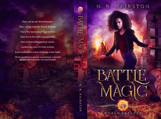Battle Magic (World Breaker Book 3)  Paperback Signed Copy