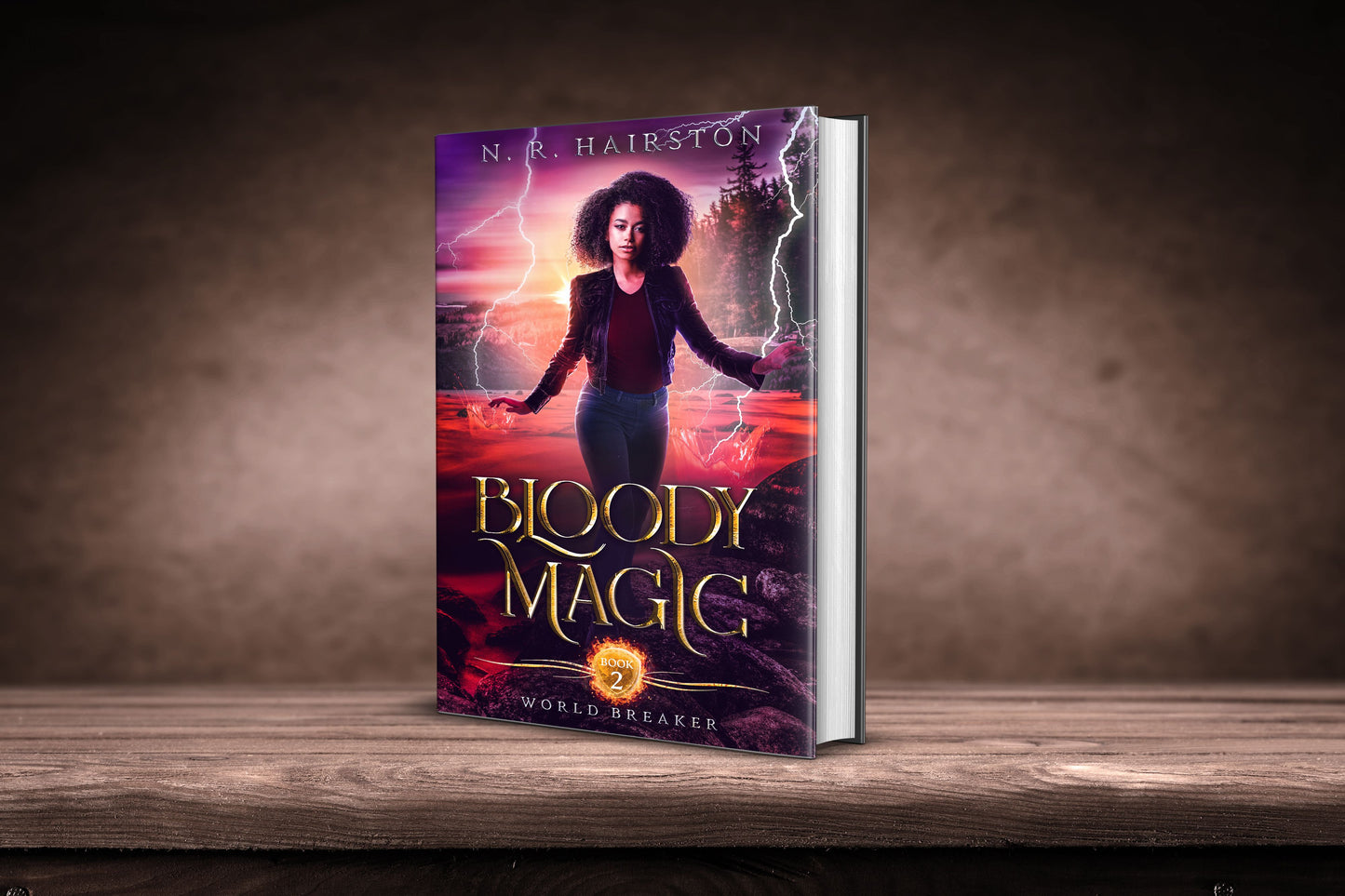 Bloody Magic (World Breaker Book 2) Paperback Signed Copy