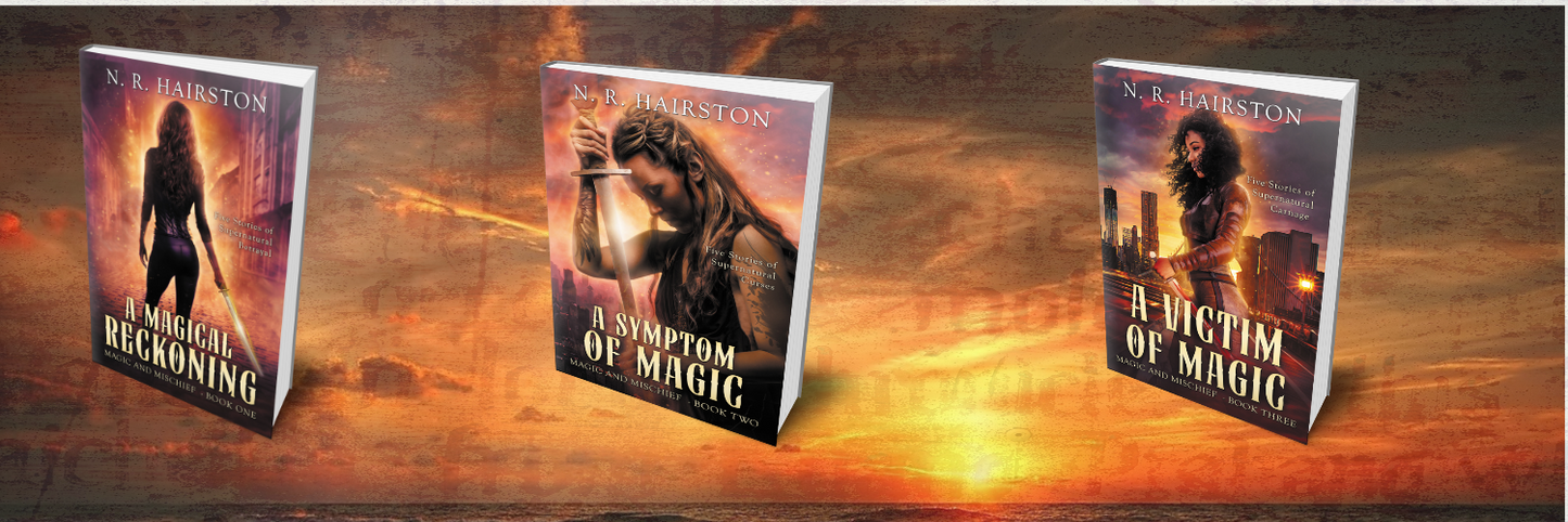 A Victim of Magic: Five Stories of Supernatural Carnage (Magic and Mischief Book 3)