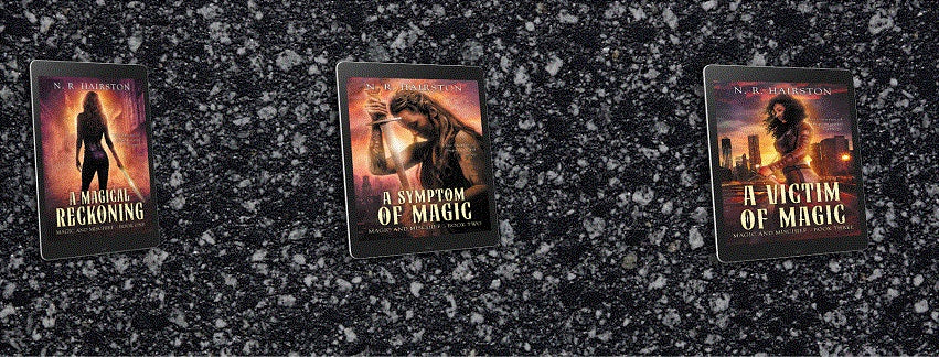 A Victim of Magic: Five Stories of Supernatural Carnage (Magic and Mischief Book 3) Paperback Signed Copy