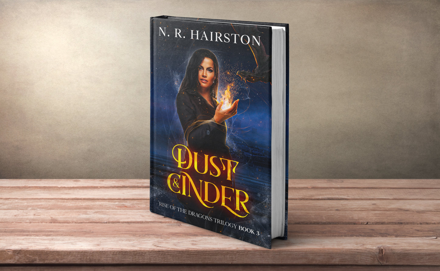 Dust and Cinder (Rise of the Dragons Trilogy Book 3) Paperback Signed Copy