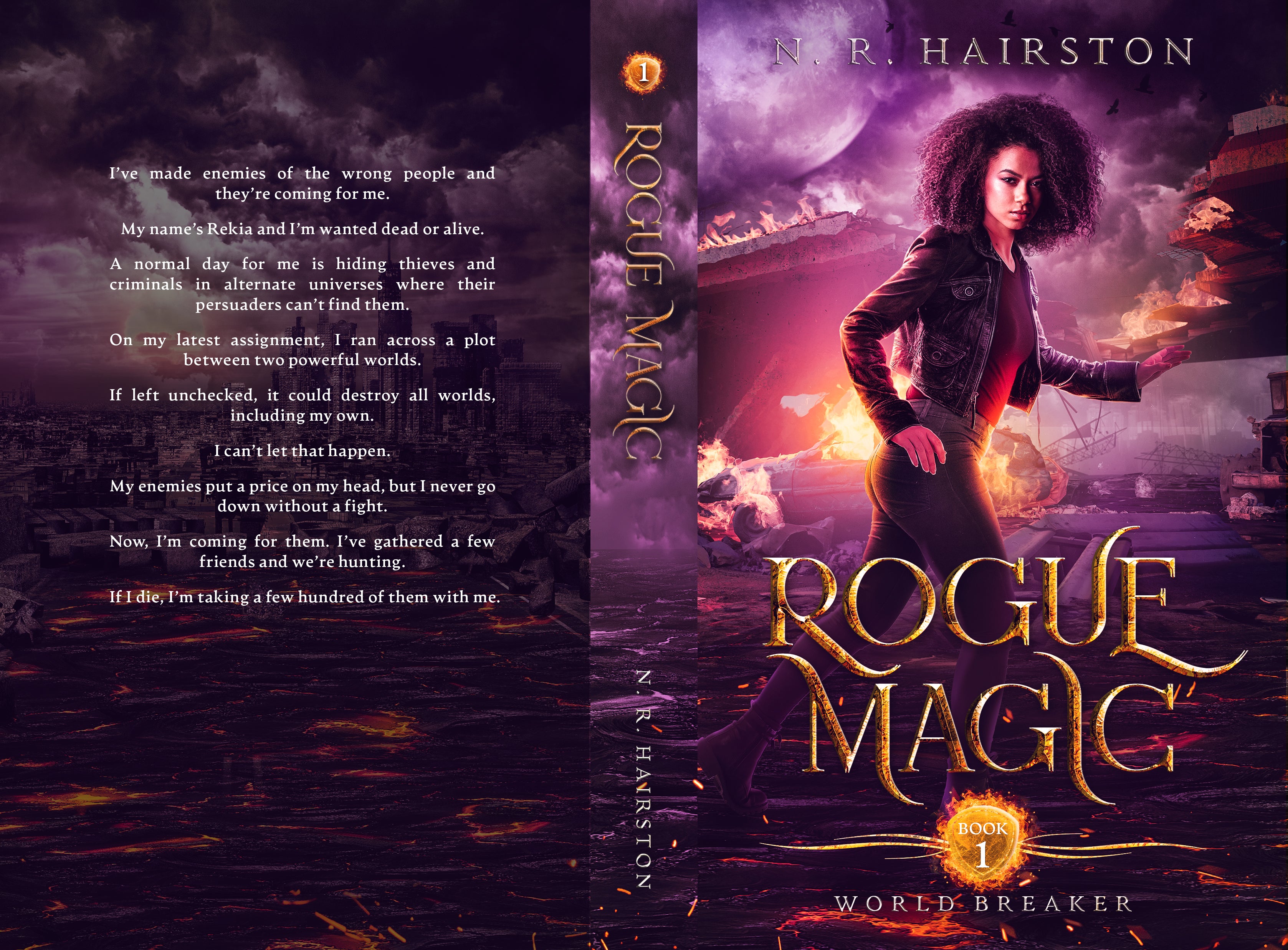 Rogue Magic (World Breaker Book 1) Paperback – N. R. Hairston Books