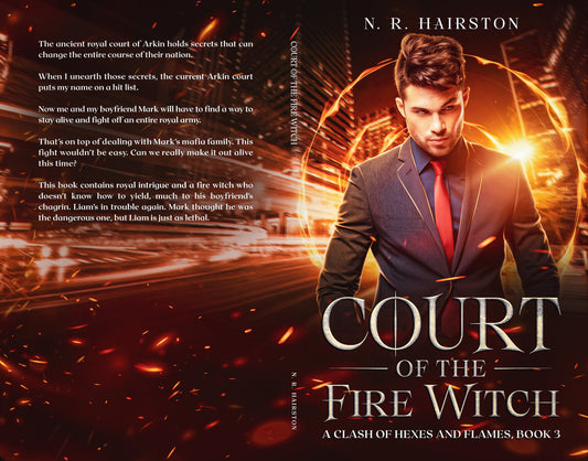 Court of the Fire Witch:  A Clash of Hexes and Flames, Book 3 Paperback Signed Copy
