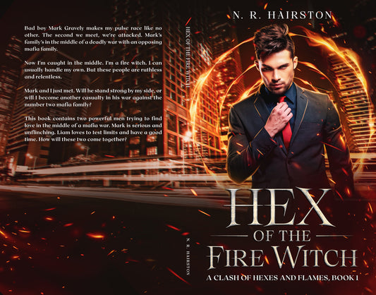Hex of the Fire Witch: A Clash of Hexes and Flames, Book 1 Paperback Signed Copy