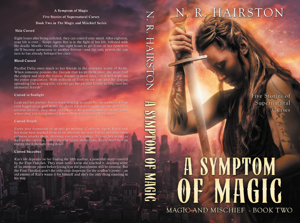 A Symptom of Magic: Five Stories of Supernatural Curses (Magic and Mischief Book 2) Paperback Signed Copy