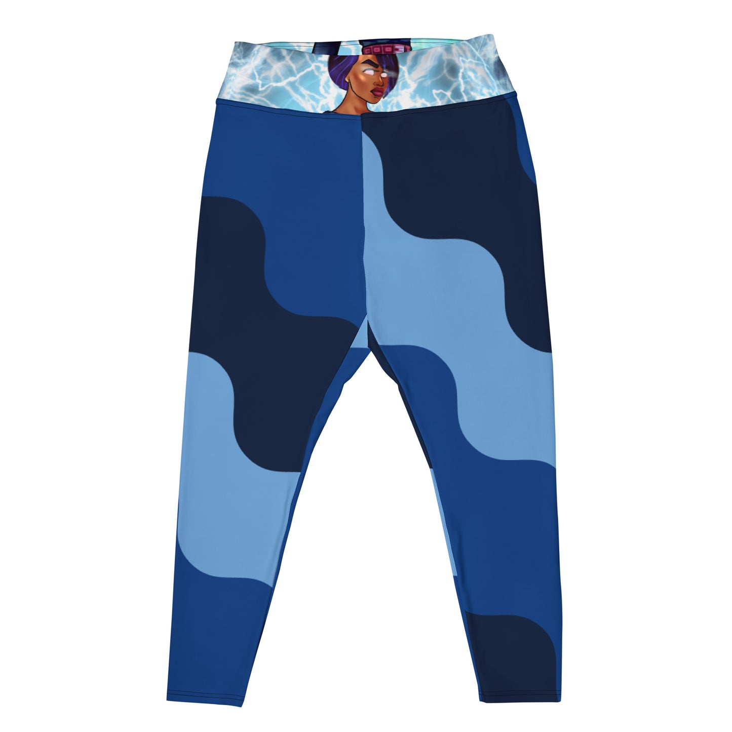 World Breaker All-Over Print Plus Size Leggings