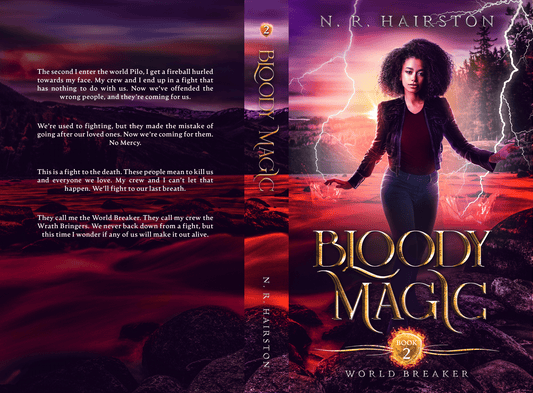 Bloody Magic (World Breaker Book 2) Paperback Signed Copy