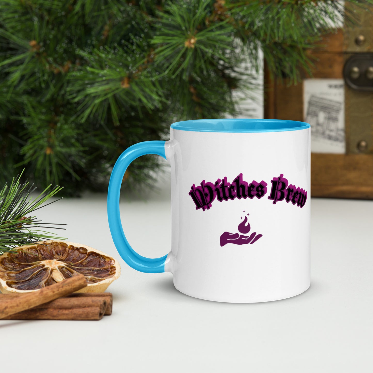 Atina and Ridge Mug with Color Inside