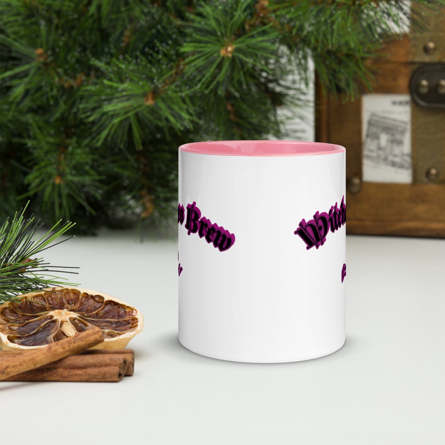 Atina and Ridge Mug with Color Inside