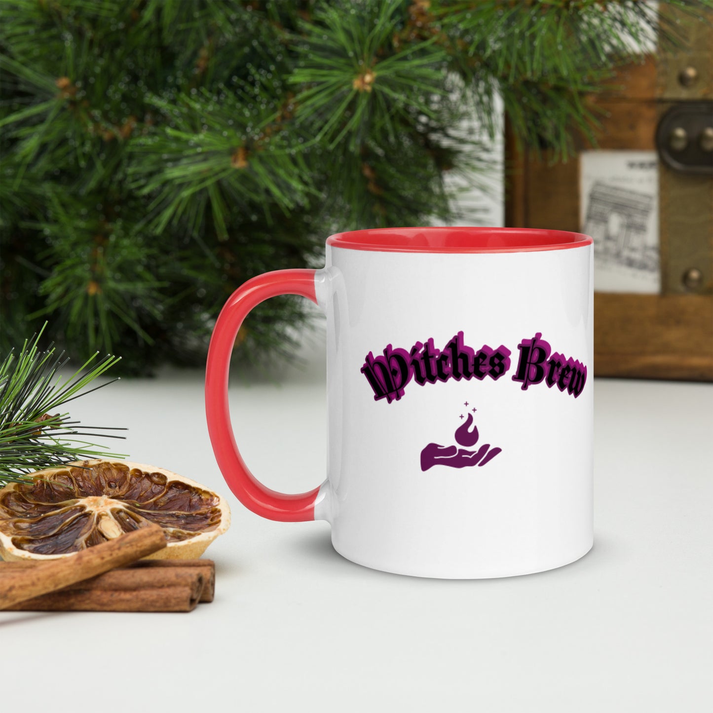 Atina and Ridge Mug with Color Inside