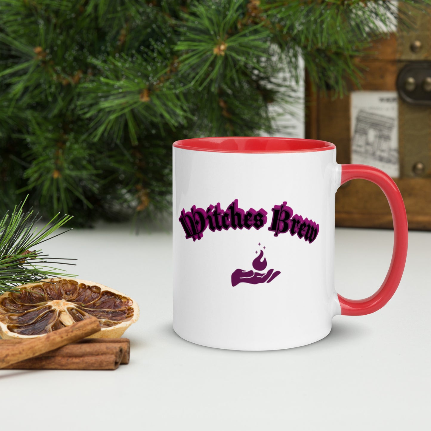 Atina and Ridge Mug with Color Inside