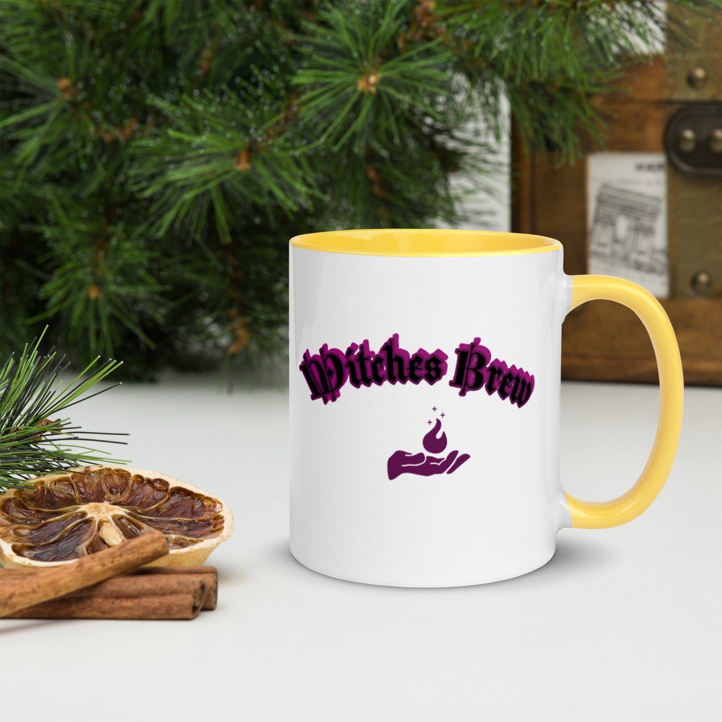 Atina and Ridge Mug with Color Inside