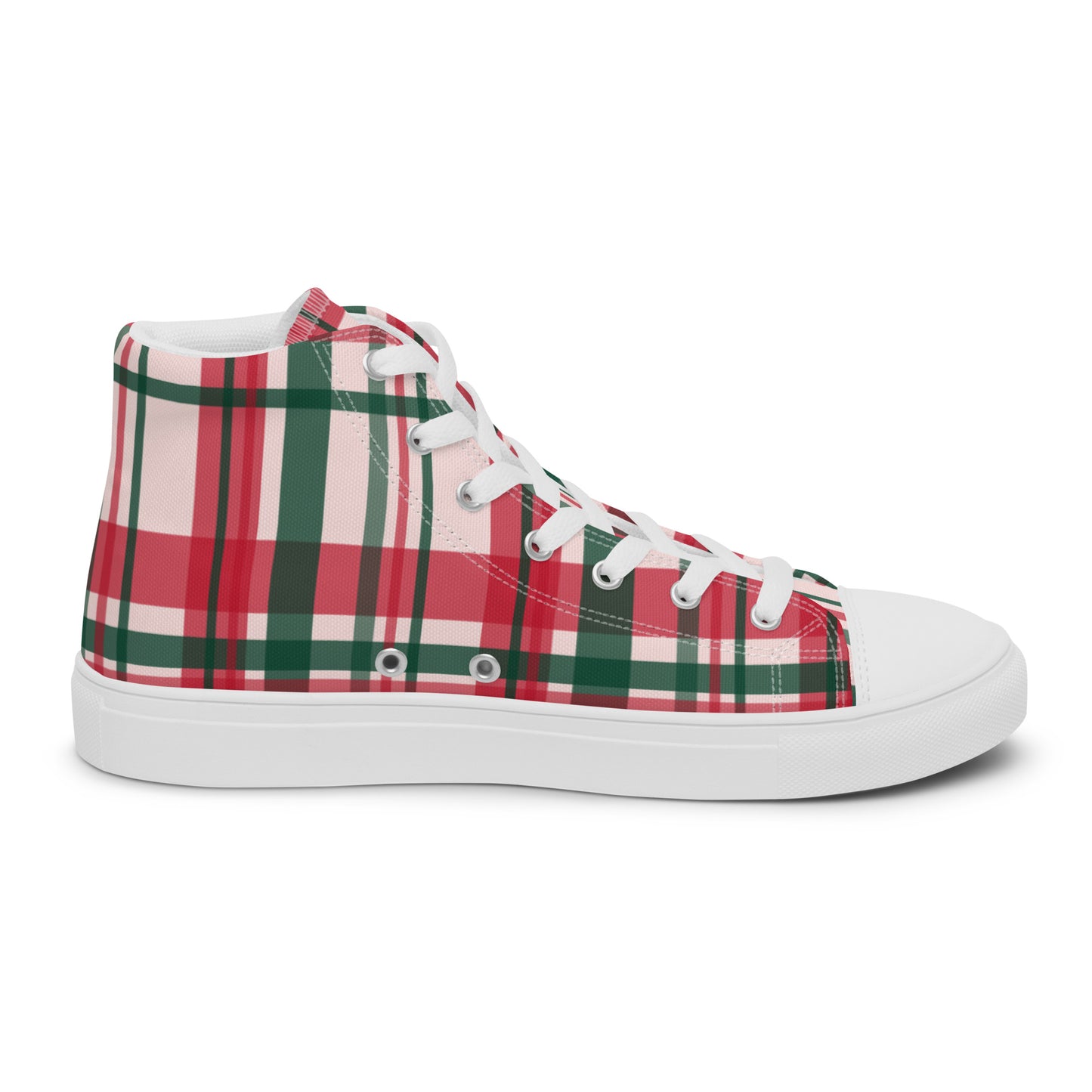 Cute And Flirty High Top Canvas Shoes