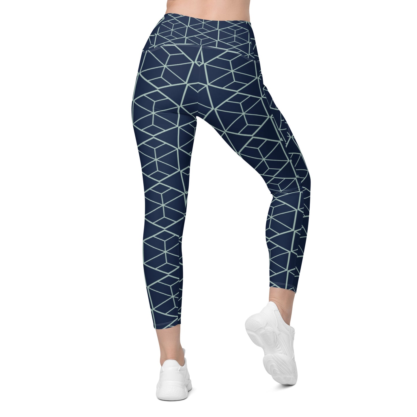 Soft and Sweet Crossover Leggings With Pockets