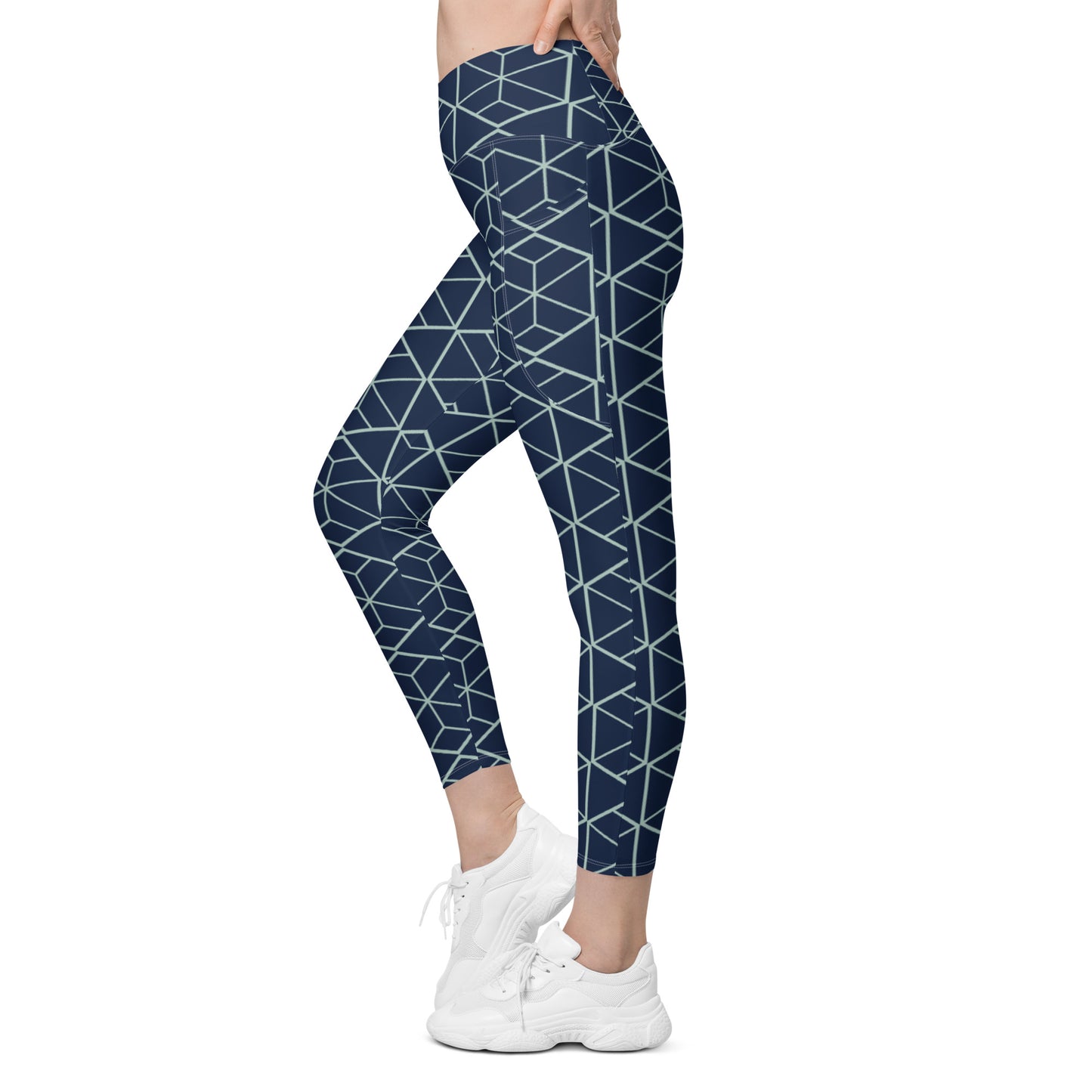 Soft and Sweet Crossover Leggings With Pockets