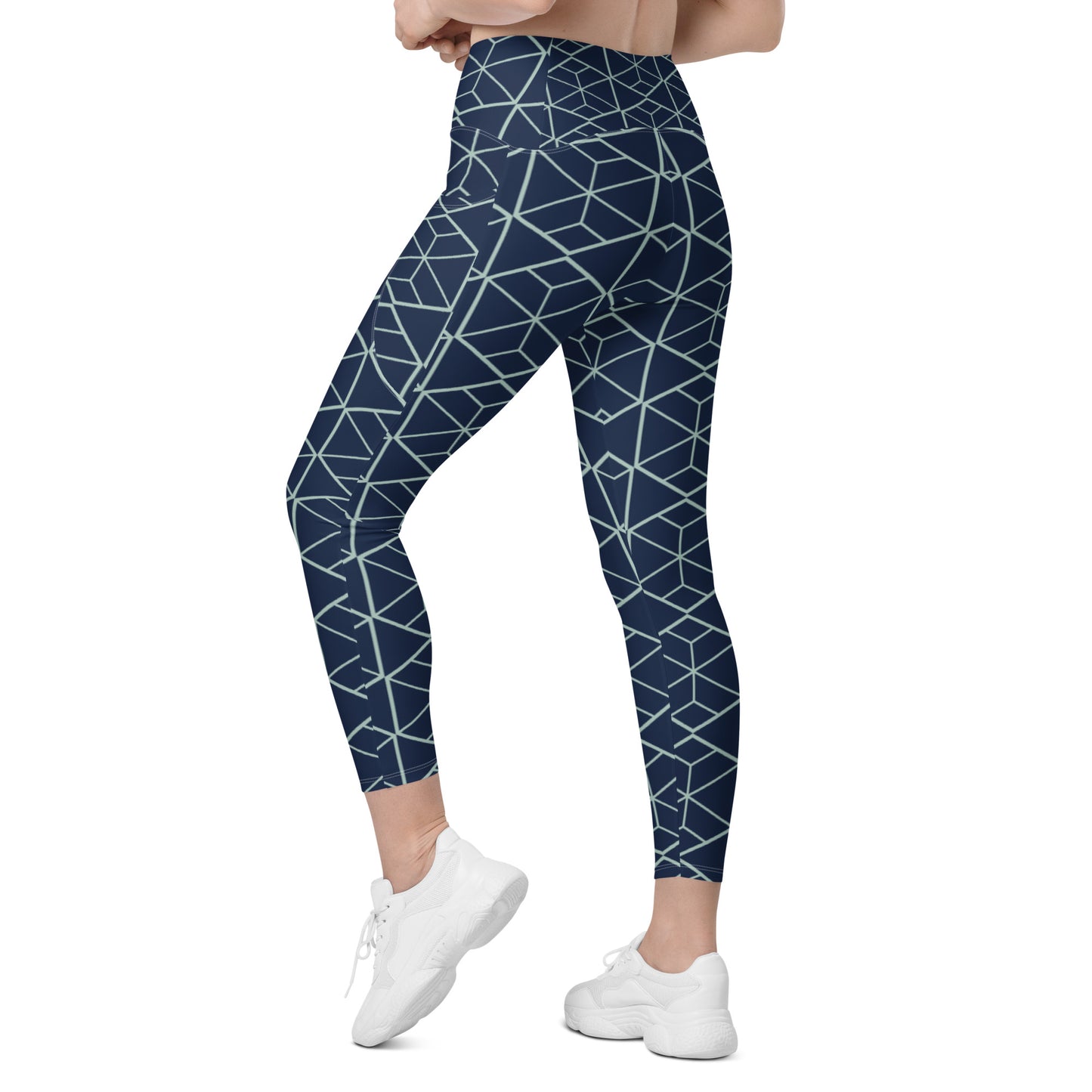 Soft and Sweet Crossover Leggings With Pockets