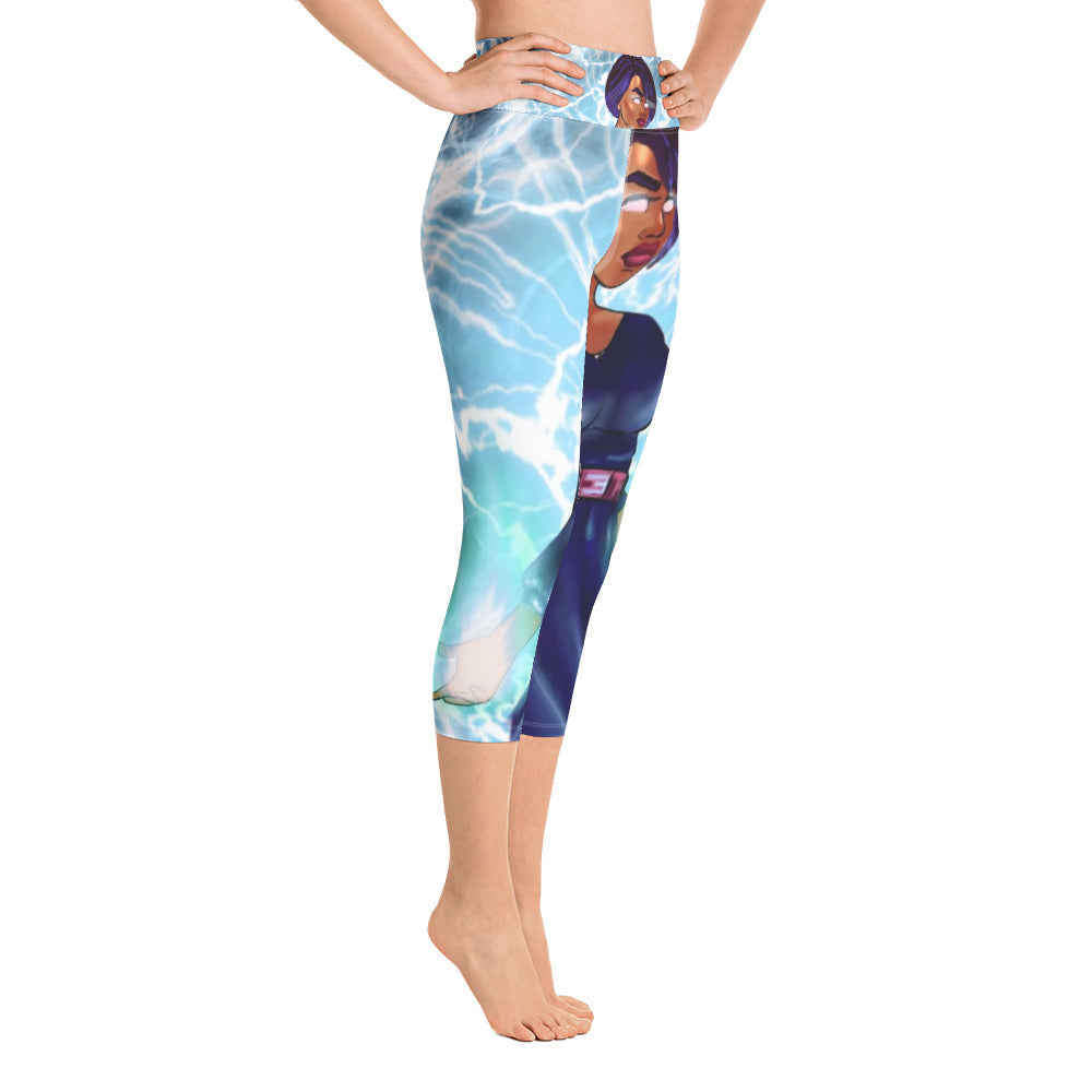 World Breaker Yoga Capri Leggings