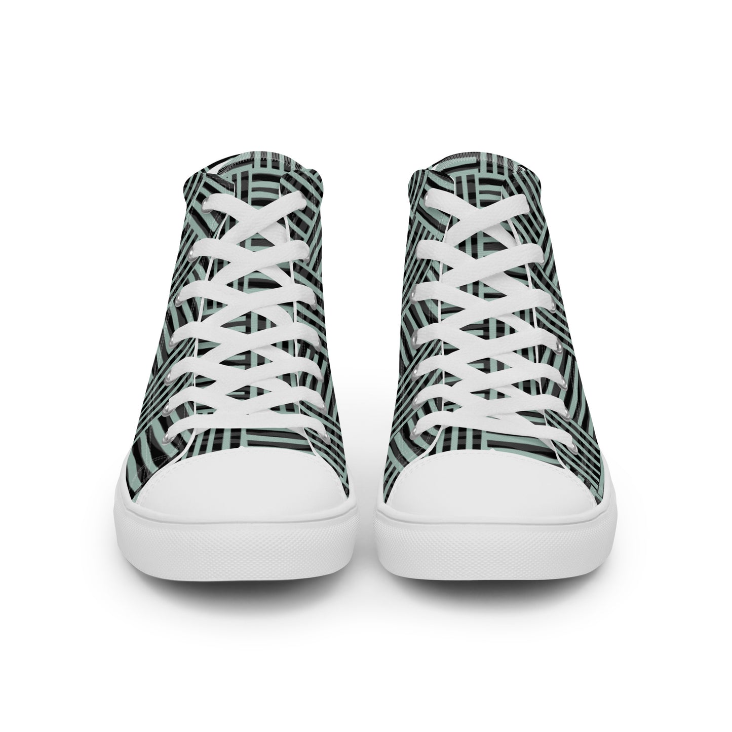 Men’s high top canvas shoes