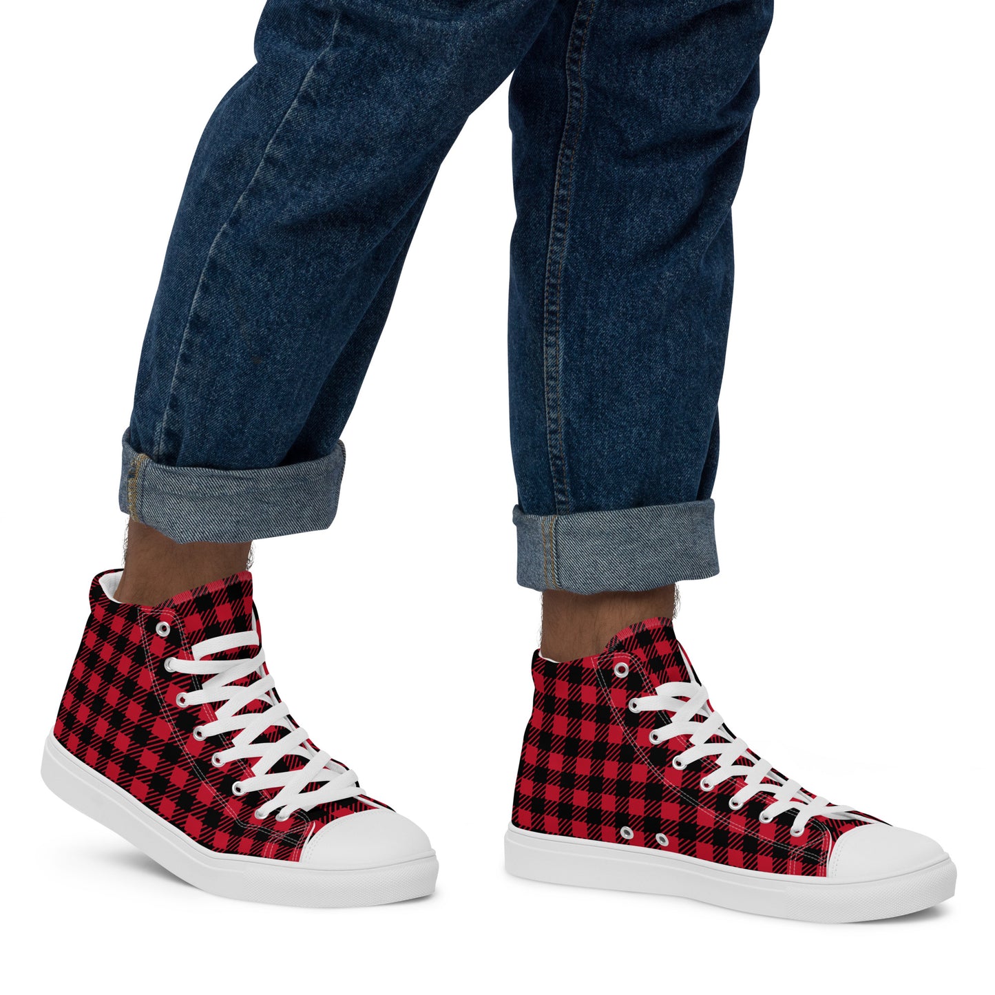 Rough and Ready Men’s High Top Canvas Shoes