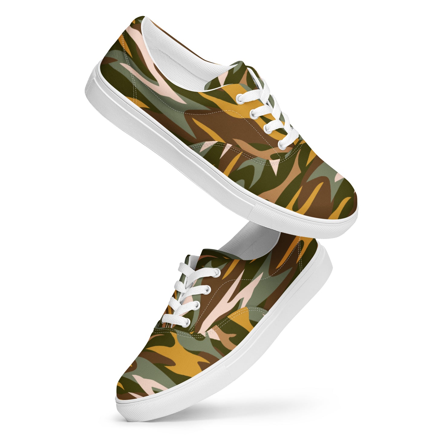 Men’s lace-up canvas shoes