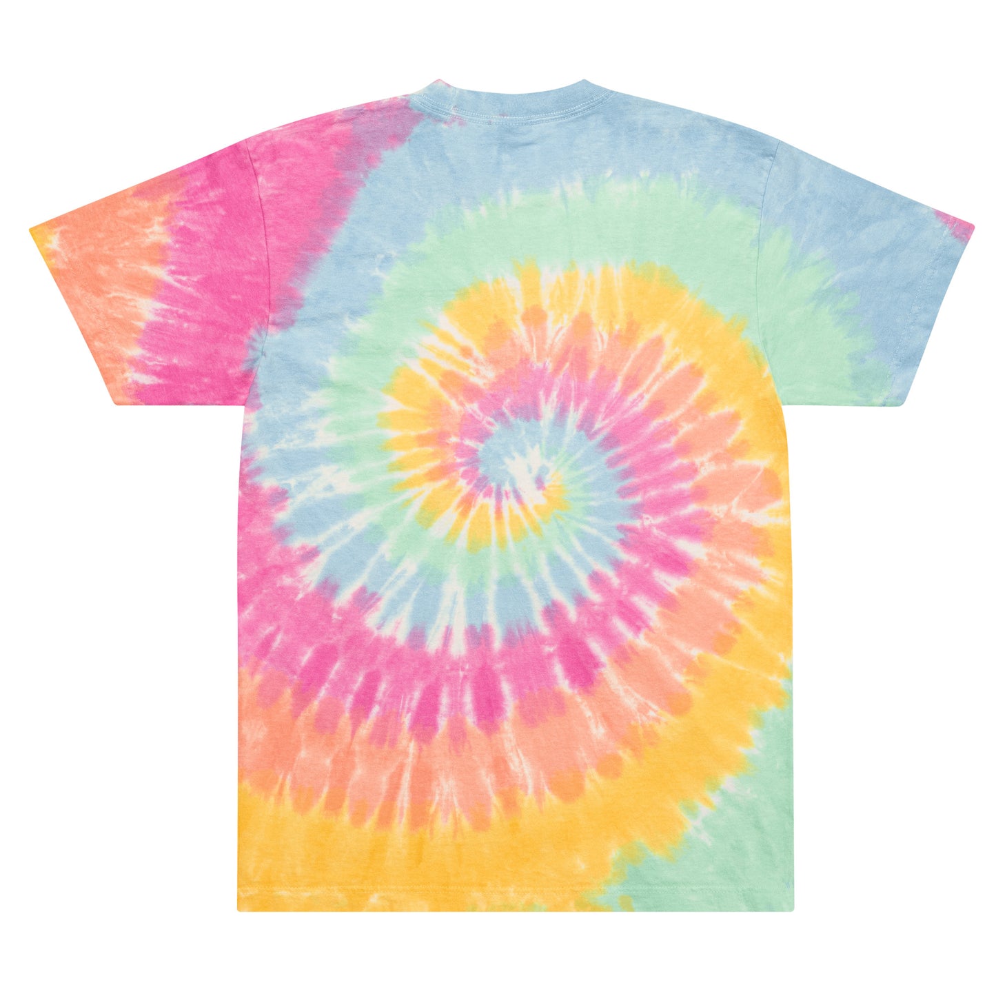 Catch My Vibe Oversized Tie-Dye T-Shirt