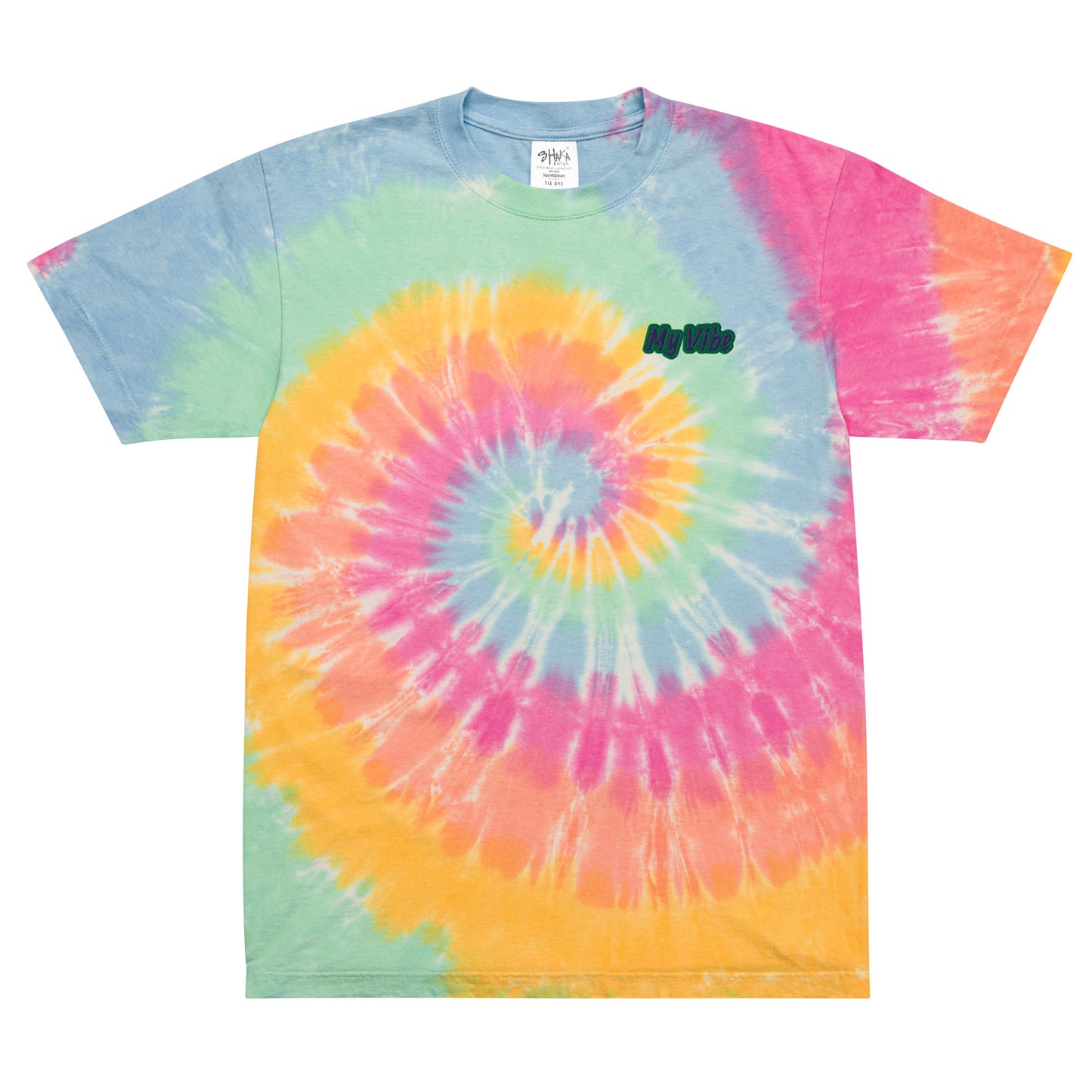 Catch My Vibe Oversized Tie-Dye T-Shirt