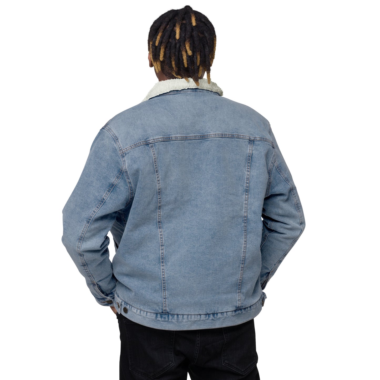 Celxstra Unisex Denim Dherpa Jacket