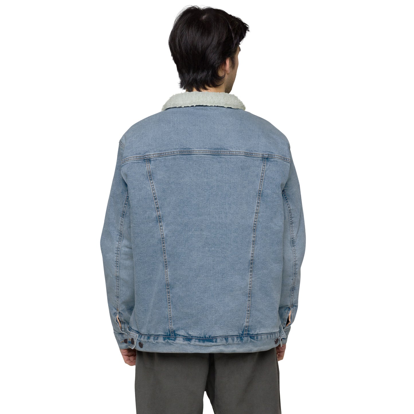 Backwoods Pack, Denim Sherpa Jacket