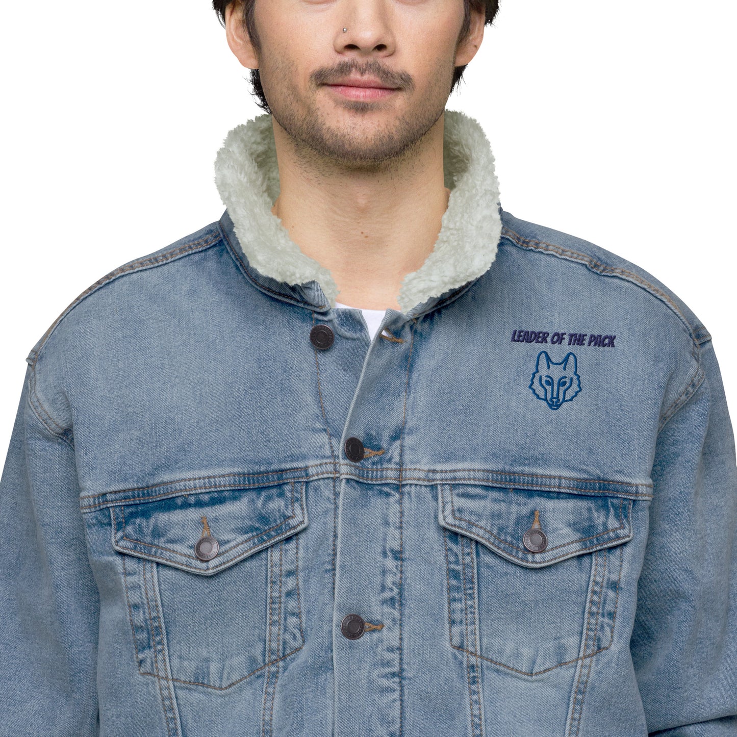 Backwoods Pack, Denim Sherpa Jacket