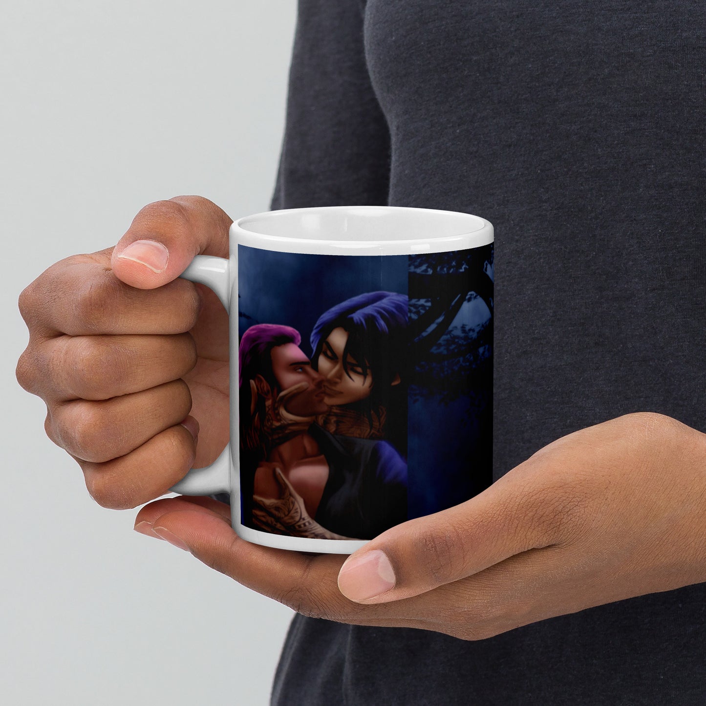 Driz and Tix White Glossy Mug!