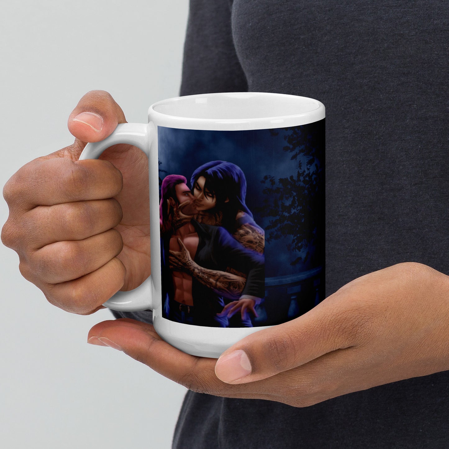 Driz and Tix White Glossy Mug!