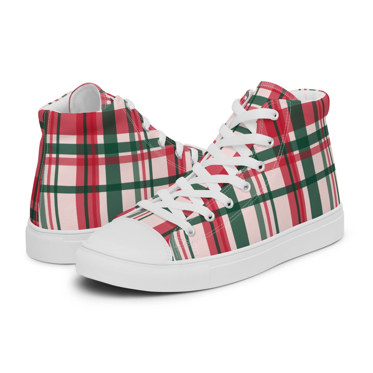 Cute And Flirty High Top Canvas Shoes